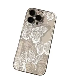 New Personalized Butterfly Space Shell Case for iPhone 17/17 Pro/17 Pro Max, iPhone 16/16 Pro/16 Pro Max, iPhone 15/15 Pro/15 Pro Max