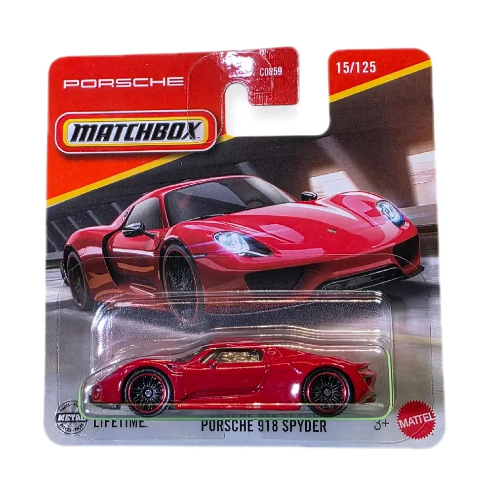 Matchbox Porsche 918 Spyder - Red (15/125) - New in Blister