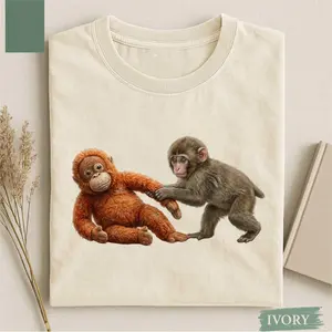 Monkey Punch Shirt, Monkey Punch Graphic Tee, Animal Lover Mother Gift, Mothers Day T-Shirt, Viral Mama Gift Idea, Cozy Mom