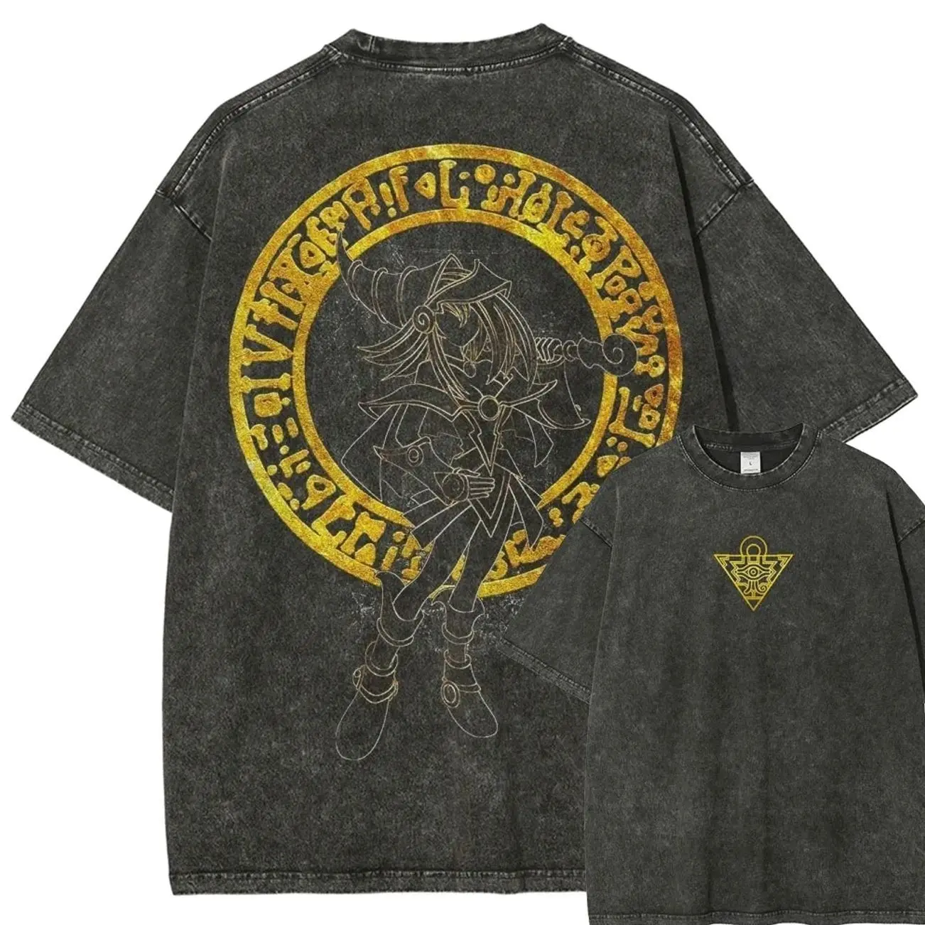 Yu-Gi-Oh! Graphic Hoodie, Cotton Oversized Anime Tee, Vintage Y2K Menswear Gift 7K7