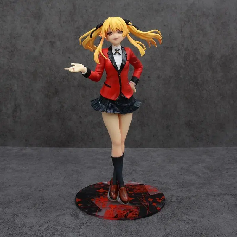 20CM Jabami Yumeko Meari Saotome Kakegurui 2nd Season PVC Figure Anime Figurine Model Toy Gift