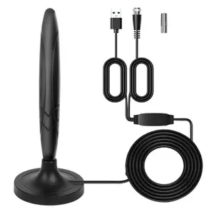 New Non-Magnetic Standing Compact HD Digital Signal TV Antenna, Indoor Outdoor Universal Ground Wave Hdtv Antenna, Cross-Border Use