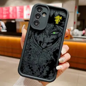 Black Clover Asta Anime For Apple iPhone 17 16 15 14 13 12 11 Pro Max Soft Cover Funda Silicone Capa Eye Ladder Phone Case