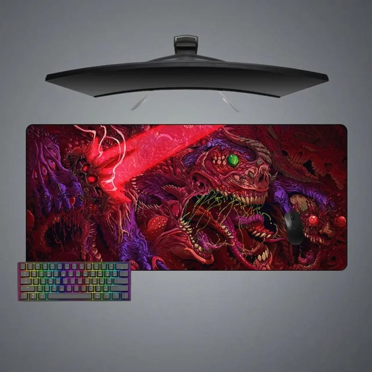 Hyperbeast Sword Design Gaming Mouse Pad, Computer Desk Mat