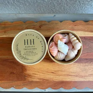 H|H Radiant Treasures Hand Poured Wax Melts Scoops 4.0 oz | 113 G -  Wax Scoop Cups for Cozy Fragrance