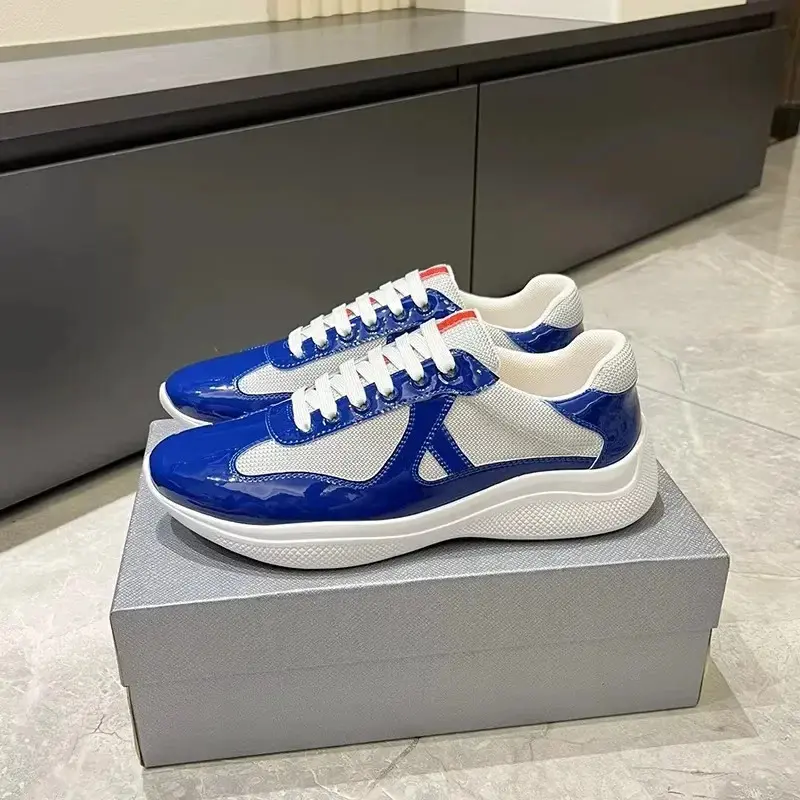 Colorblock Casual Women's Shoes for Couples, Polyester Fiber Sports Trainers with a Thick Breathable Sole for All Seasons Training, Athletic Trainers, Couple Shoes, Casual Trainers, Synthetic