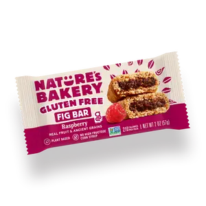 Gluten Free Fig Bars Raspberry 6 Count - 2oz Twin Pack Box