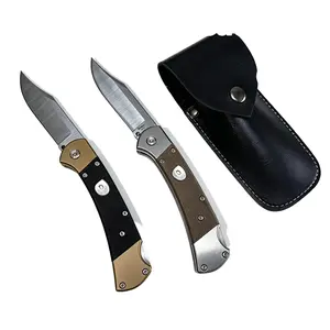 110 folding knife, G10 handle pocket knife, brass bolster hunting knife, EDC utility knife, camping knife, hiking knife, survival folding knife, mens daily carry pocket knife, micro tech ultra, emergency tool reverse tanto gift