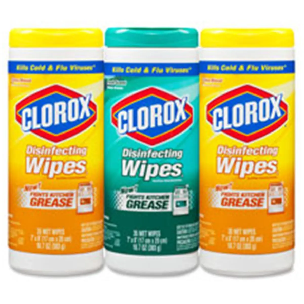 212 MAIN Antibacterial Household Surface Sanitizing Wipes - Clorox Company COX30112, 3-Tub Pack, 35 Wipes per Tub, White, Kills Germs, Streak Free, Safe for Acrylic Surfaces