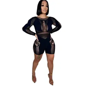 Life Of The Party Knit Body Con Butt Lifting Romper Outfit