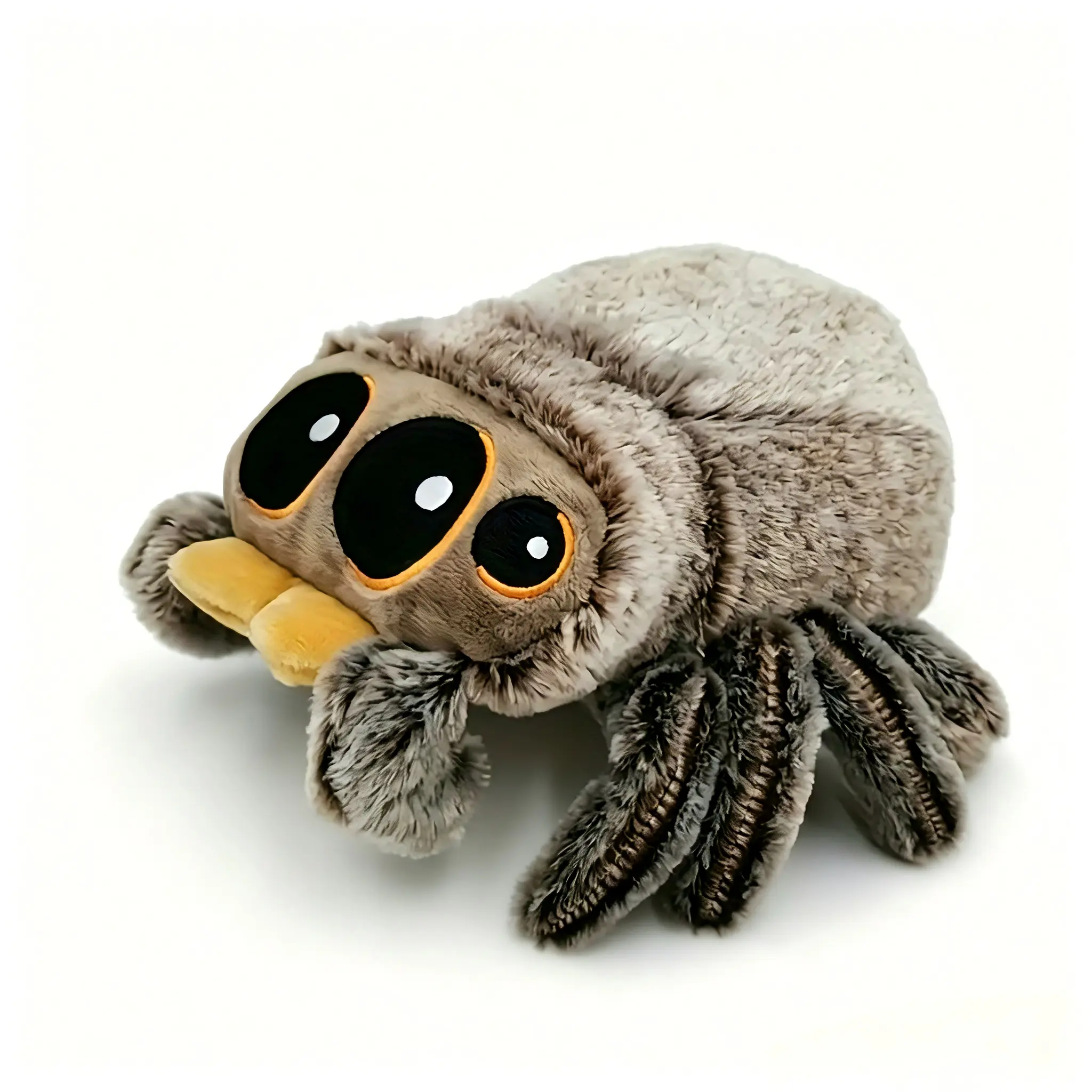 Playful Simulated Spider Soft Plush Character Stuffed Toy - Soft Fill Polyester Fiber, Prank Fun Item, Ideal for 4-6 Years Olds, Birthday Gifts & Gathering Interactive Play