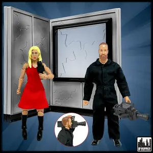 Backstage Interview Accessory Set for WWE & AEW Wrestling Action Figures