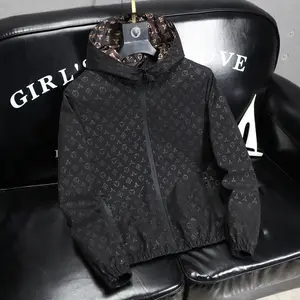 Men's Light Luxury Thin Coat Spring Casual Hooded Loose Oversized Jacket Comfortable Personality Stylish Daily Wear Top