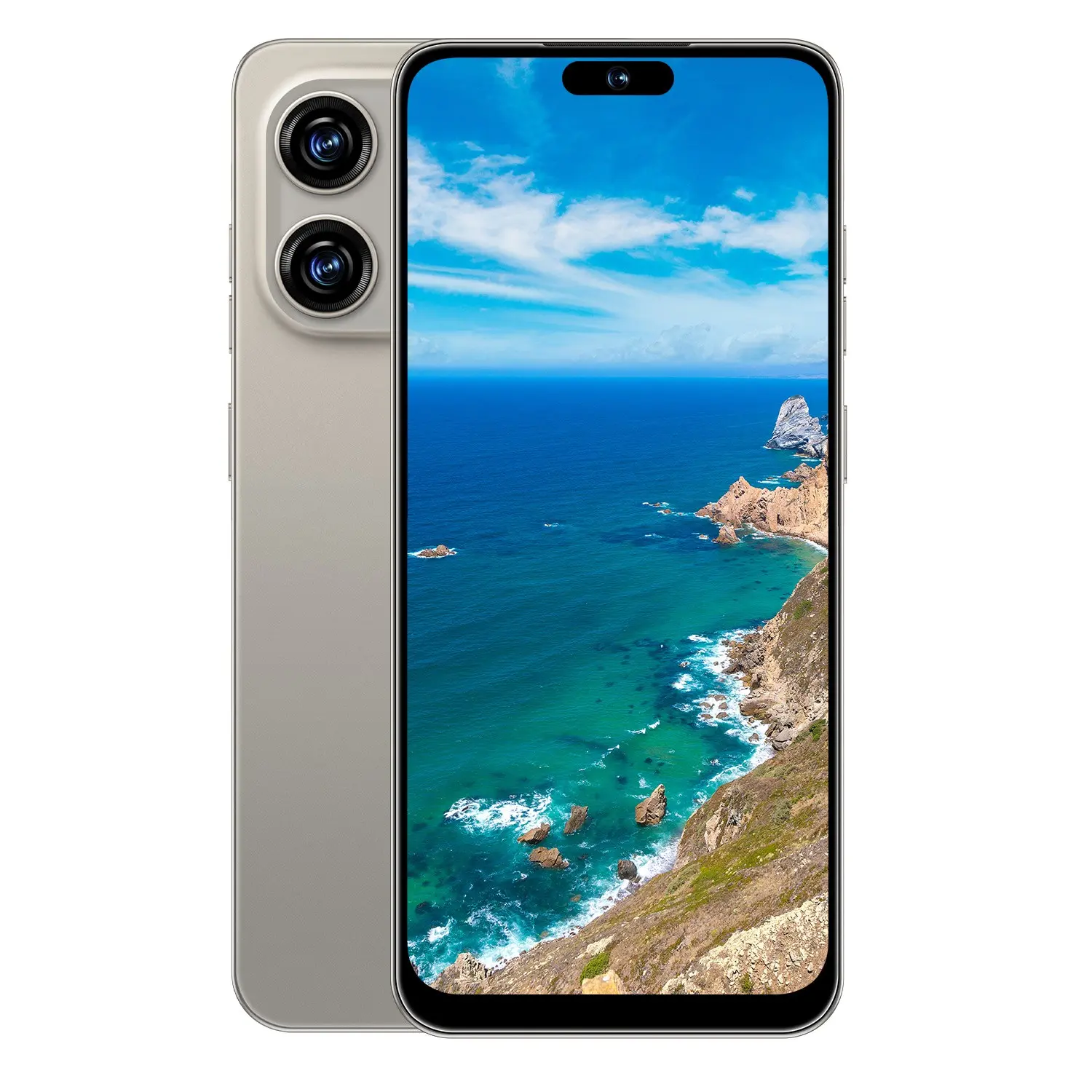 Astarry-16 Pro Max smartphone 4GB+64GB ROM Android 10.0 version 6.93-inch large screen battery 4100mAh 8-core processor Touchscreen Smartphone fingerprint unlock dual card dual standby face unlock Camera smartphone Android Mobile Smartphone