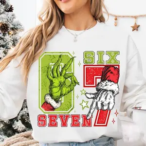 Trending Six Seven Meme Swestshirt, Funny Mean Guy Christmas Shirt