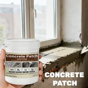 Concrete Repair Mortar, Water-Activated Cement Mix, Multi-Purpose Wall Crack Filler, Durable & Wear Resistant, Ideal for Road Surface, Strong Adhesive Waterproof