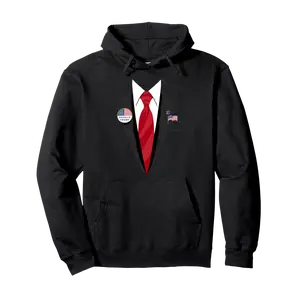 Donald Trump Suit and Tie Halloween Costume Pullover Hoodie - Rauldiazde Shop Pb0dbn7phyc