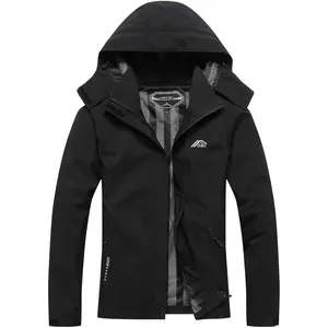 Women's Waterproof Raincoat Lightweight Rain Jacket Detachable Hood Travel Outdoor season business banquet party muti pocket