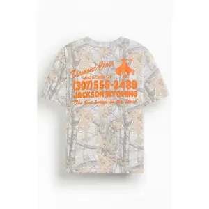 Diamond Cross Ranch Men's Camo Retro Address T-Shirt - Multicolor