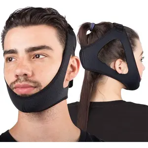 Premium anti-snoring chin strap, specially designed for users, effectively prevents mouth breathing and keeps the mouth dry!– Unisex anti-snoring chin strap with a new adjustable Velcro strap.