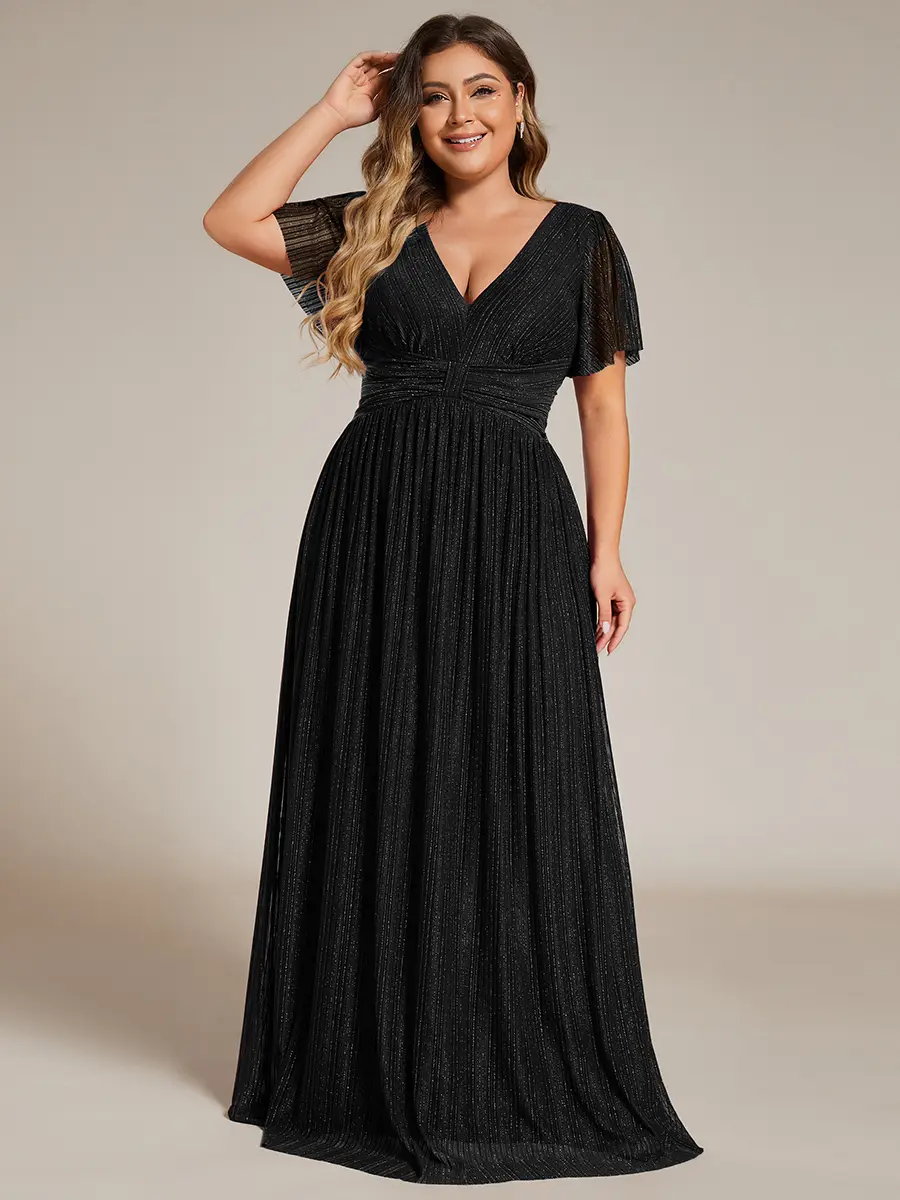 Ever-PrettyPlus size curvy dress ,Fall dress,homecoming dress, V-Neck Glittery Short Sleeves ,Ruffled Hem casual dress, Formal Evening Dress with Empire Waist ,Bandage Dress,Womenswear 11961 - TikTok Shop Ever-PrettyPlus size curvy dress ,Fall dress,homecoming dress, V-Neck Glittery Short Sleeves ,Ruffled Hem casual dress, Formal Evening Dress with Empire Waist ,Bandage Dress,Womenswear 11961 - TikTok Shop