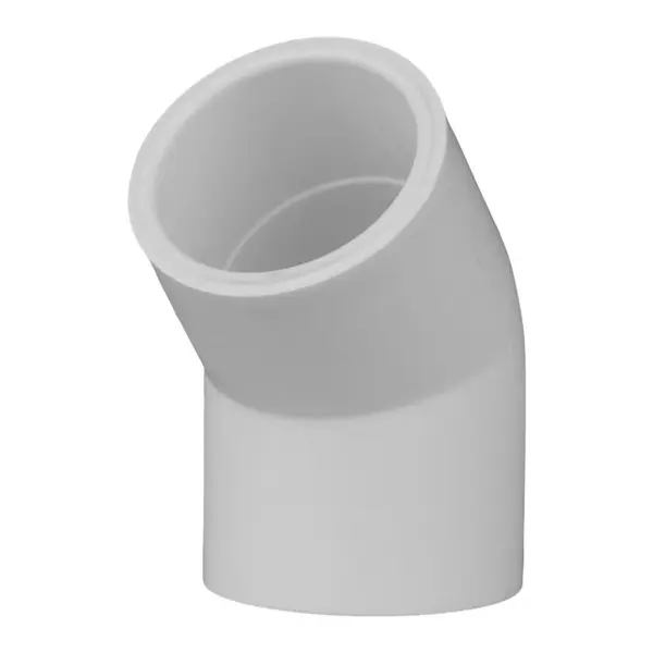 Charlotte Pipe Schedule 40 3/4 in. Slip x 3/4 in. D Slip PVC Elbow – Durable Plumbing Solution for Reliable Connections!