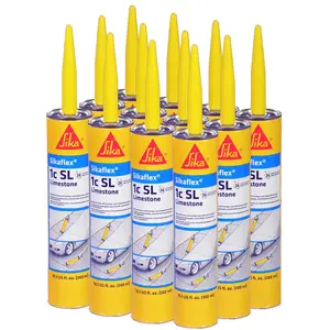 - Sikaflex 1C SL 10 oz Limestone, Concrete Expansion Joint Filler, Self Leveling, Polyurethane Sealant. Pack of 12