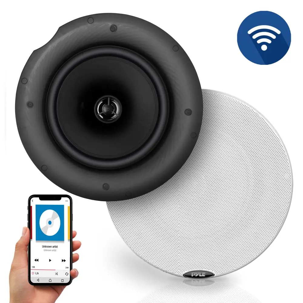 6.5'' Bluetooth Home Ceiling Speakers Mount Connection 6.5'' Bluetooth Home Ceiling Speakers Mount Connection