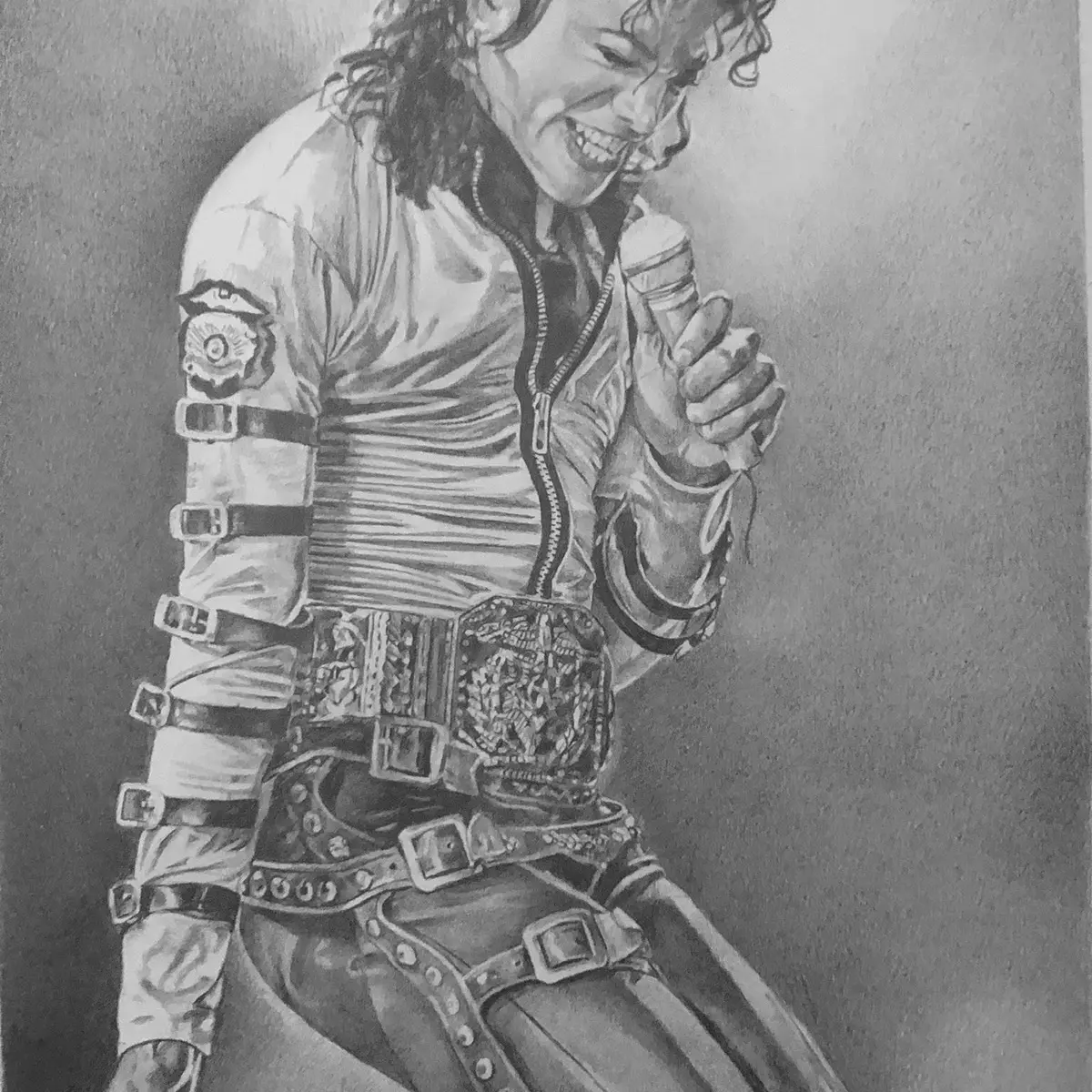 Art Print from Original Drawing of Michael Jackson by Candida Annual Edition