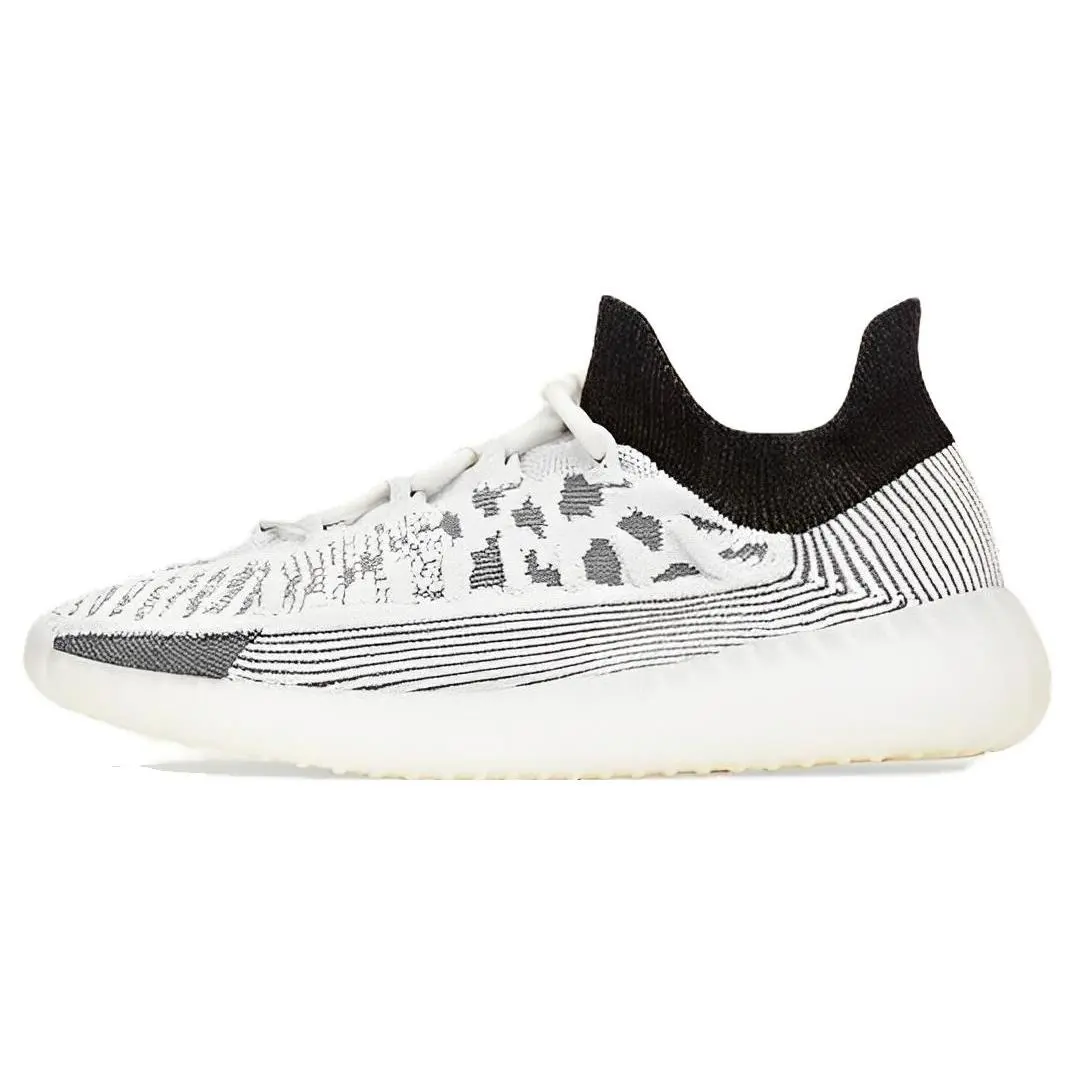 Adidas Yeezy Boost 350 V2 Cmpct Panda' Trendy Low Top Sneakers Unisex White Black IG9608