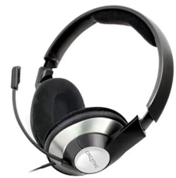 Creative Labs ChatMax HS-620 Headphone - Audio Headset with Noise Cancellation for Enhanced Communication