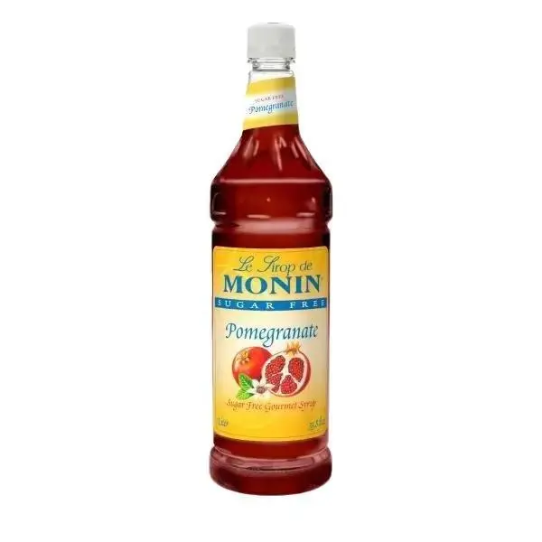 Monin Sugar Free Pomegranate Syrup - Bottle (1L) Monin Sugar Free Pomegranate Syrup - Bottle (1L)