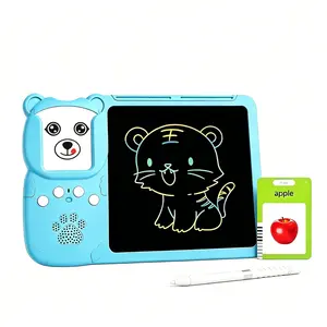 Interactive Talking Flash Cards - 510 Common Words for Kids, Montessori Learning Toy, Speech Therapy Aids, Vocabulary Game Featuring Animal Names