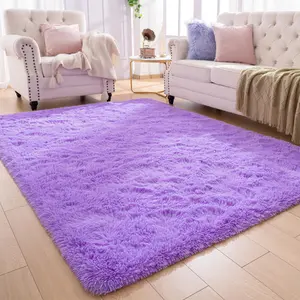 8x10 Large Area Rugs for Living Room Bedroom, Fluffy Cute Rug Modern Carpets for Kids Room, Non-Skid Rectangular Indoor Rug for Girls Boys Playroom Nursery Room Home Decor,Red, Grey, Green, Blue, Orange, Pink, 5x8, 5.2x7.5, 6x9, 8x10 Feet