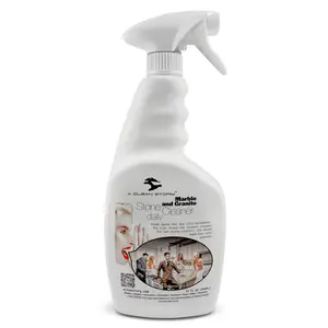 Marble and Granite Daily Stone Cleaner (Neutral Cleaner - Ph7) 32oz Ready-To-Use Formula - Large Spray Bottle