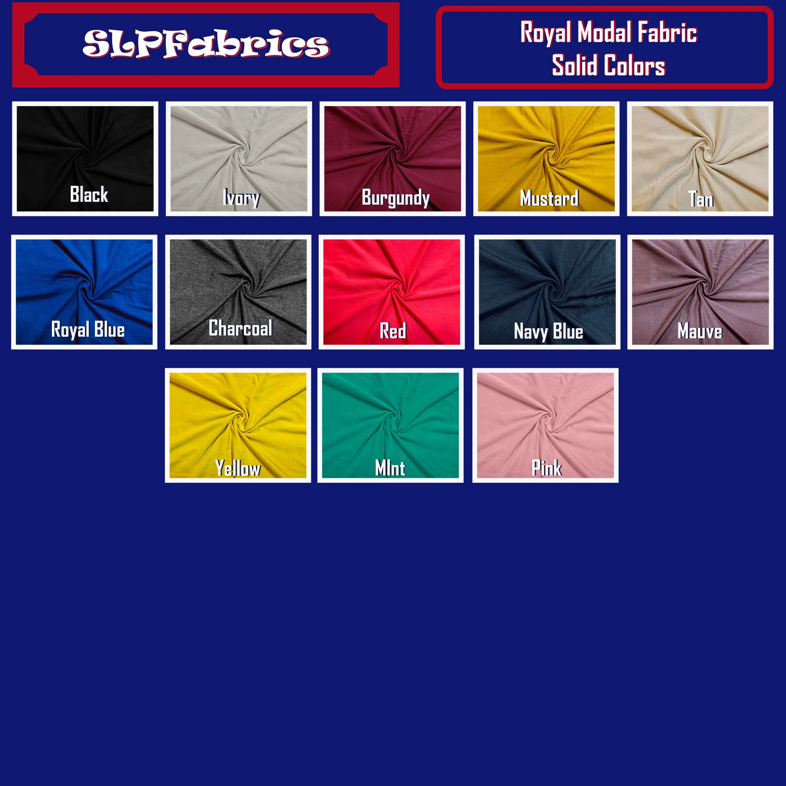 Rayon Spandex Jersey Fabric, Solid Colors, Buttery Soft 4-Way Stretch for Dresses & Apparel, by the Yard