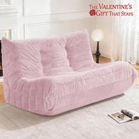 Pink - Plush - Love Seat