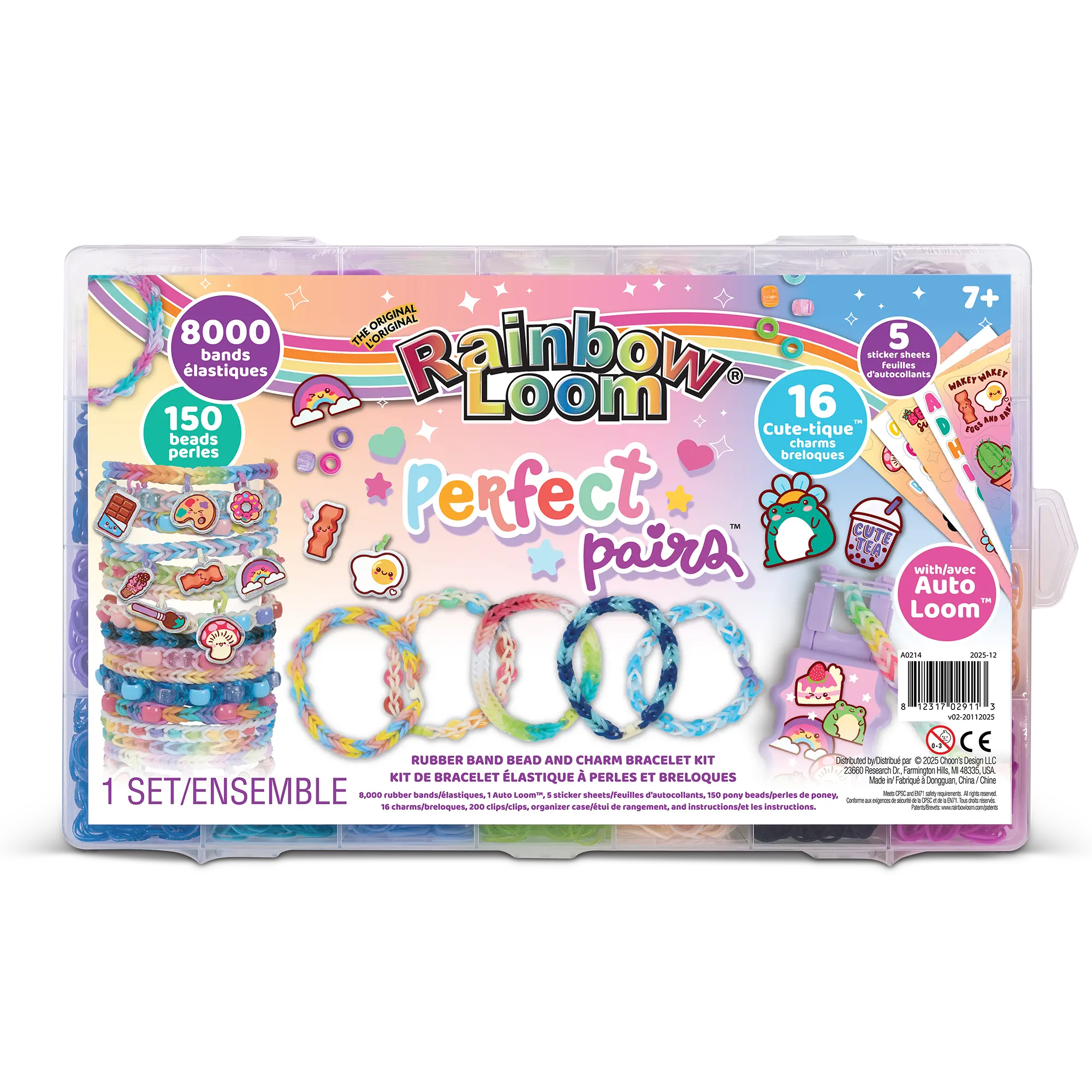 Rainbow Loom Perfect Pairs Organizer Case 8000 bands Rainbow Loom Perfect Pairs Organizer Case 8000 bands