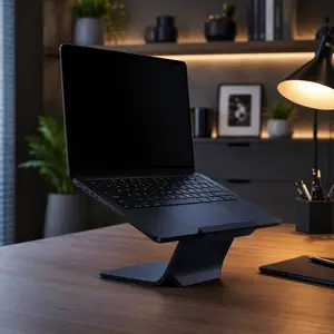 Minimalist Laptop Stand | Sleek Ergonomic Notebook Holder for Office Home