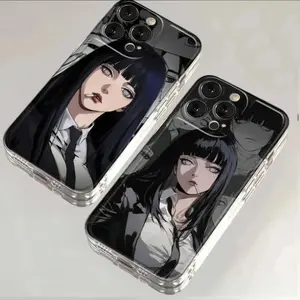 Anime Naruto Suit Hyūga supercilious look Hinata Phone Case for Apple iPhone 16 15 14 13 12 11 17 Pro Max Plus Cool Girls Cover