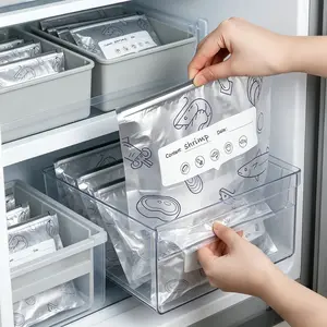 2026 Thickened Resealable Aluminum Foil Bags for Fresh Food Storage Organiser