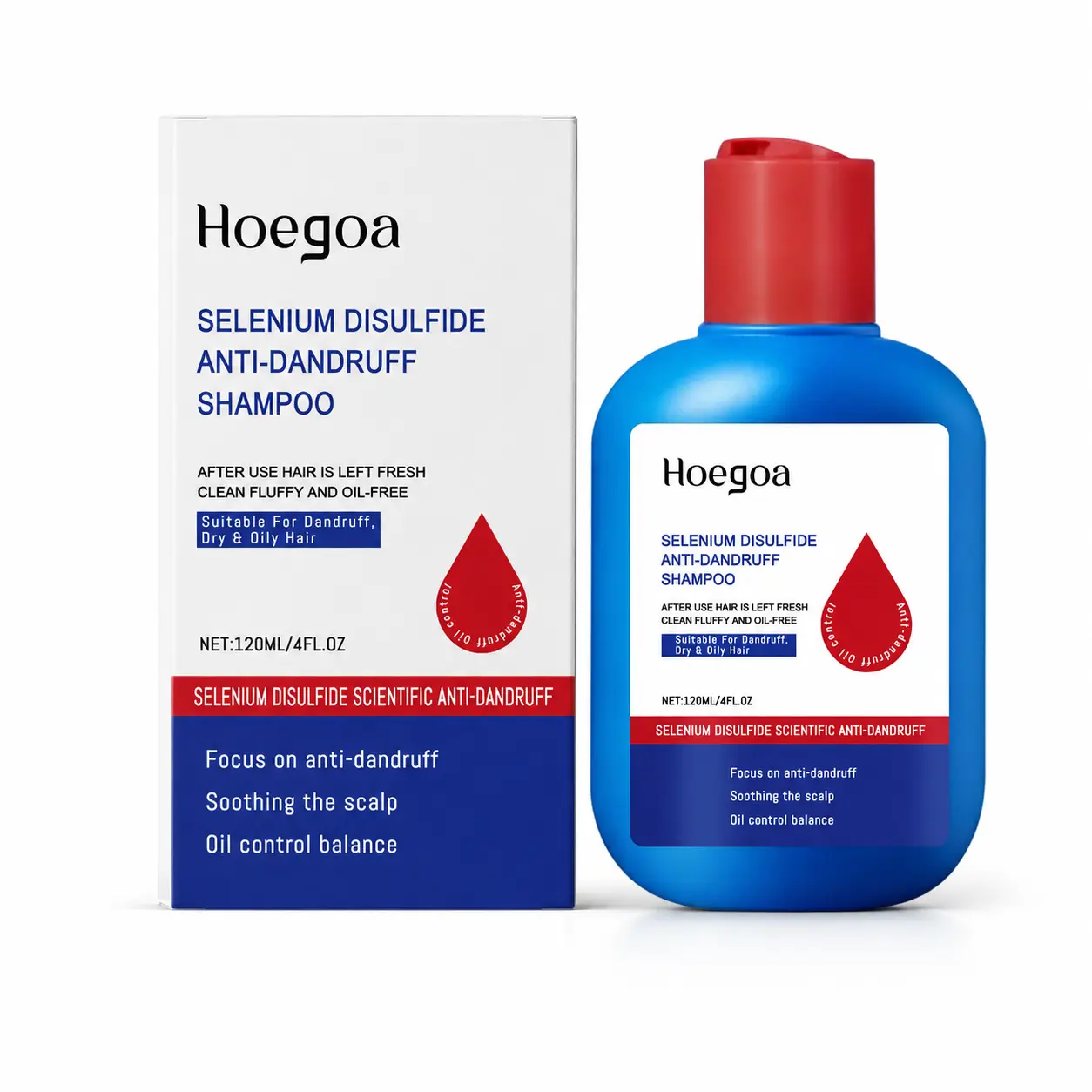 Selenium Disulfide Haircare Shampoo 120 ML Deep Clean Oil Control Refreshing Dandruff Anti-Irritation Oily Hair Liquid Shampoo with Gentle Comfort Cleansing Conditioner Benefits Scalp Revitalizing Solution Beauty Products Care