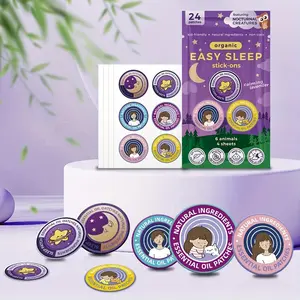 Sleep Stickers, Natural Sleep Aid Sticker, Sleeping Comfort Sticker, Portable Sticker for Home & Travel, Healthcare