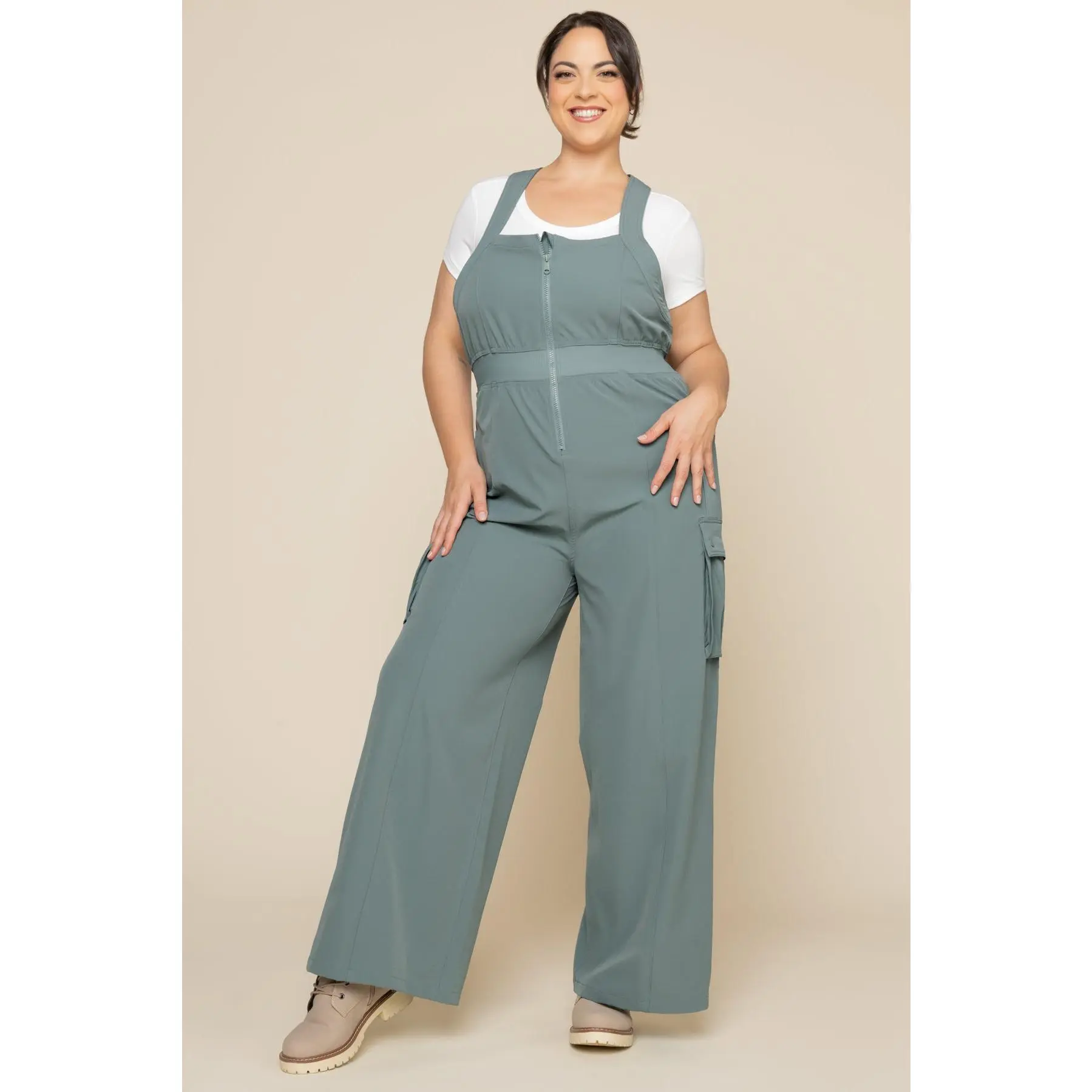 Take a Hike Overalls - Fog Green Take a Hike Overalls - Fog Green