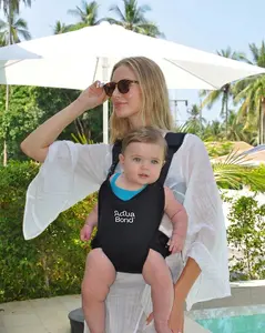 AquaBond Ergonomic Baby Carrier Breathable Fabric Safe Comfortable Quick-Dry Hands-Free Swimming Vacation Infant Carrier