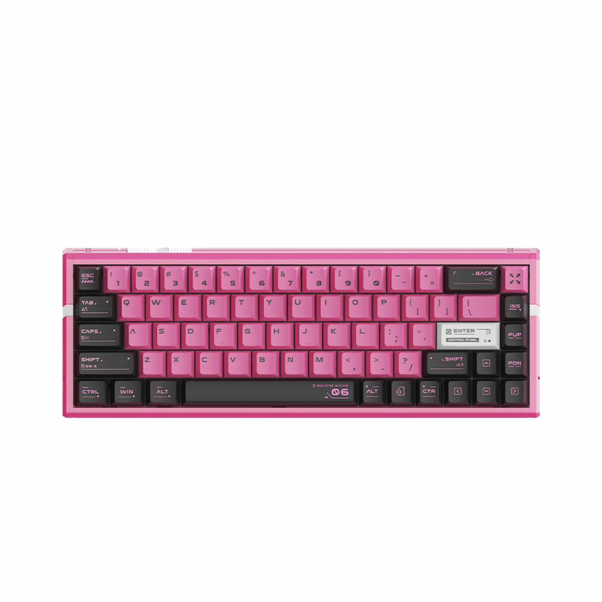 ATK RS6 Series Aluminum Hall Effect Gaming Keyboard | Magnetic axis keyboard | 65% Layout | Rapid Trigger 0.001mm Precision | Premium PBT Keycaps | for gamer gifts FPS MOBAs & RTS | Esports Gear | computer PC games competitive equipment peripherals