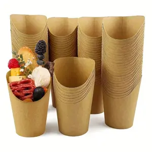 Disposable Cake Paper Cups, Kitchen Baking Tools, Perfect for Weddings, Bar Parties, Outdoor Dinners, Holds Fries, Cakes, Ice Cream, Baking Supplies