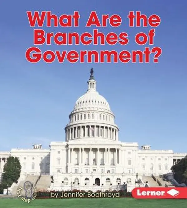Used Paperback Book - What Are the Branches of Government? by Jennifer Boothroyd, English Text, Explanatory Pics, Printed Pages, Accessible Text (School & Educational Supplies)