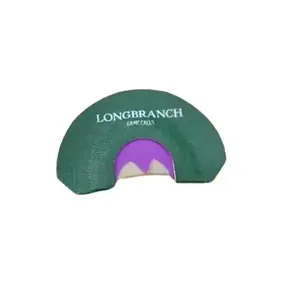 LongBranch Batwing Mouth Call - Lightest Stretched Call with Low Stretch, Easy to Blow, Produces Mid Range Tone, Green Color