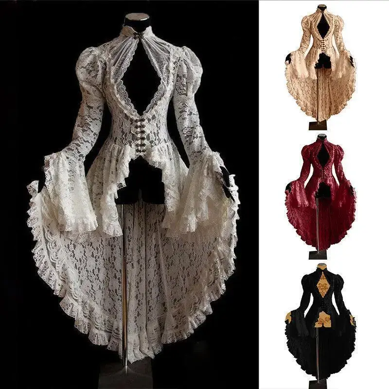 Vintage Medieval Court Party Lace Costume Dress Sexy Slim Fit Long Dress Camo Crewneck Hoodie and Sweatpant  Women's Bodycon Tracksuit  high-waisted pant summer casual v neck Low Rise Lounge  with Crop Tops Crop Tops Flare Pants  two-piece sport set